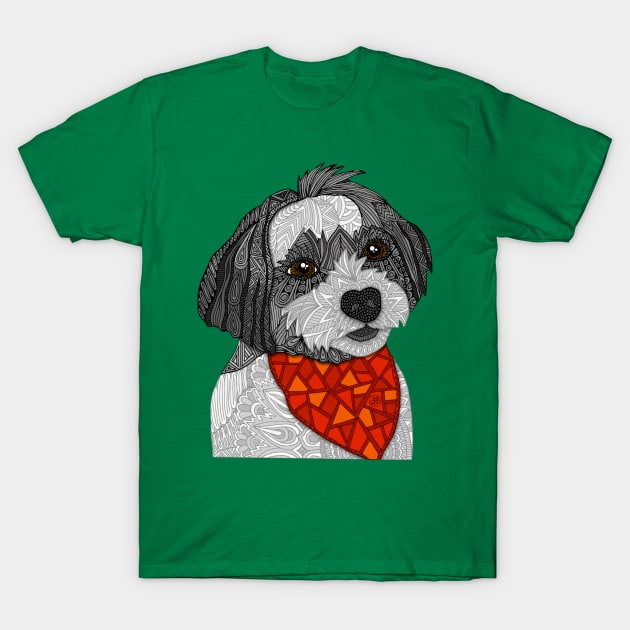 Max the Havanese T-Shirt by ArtLovePassion